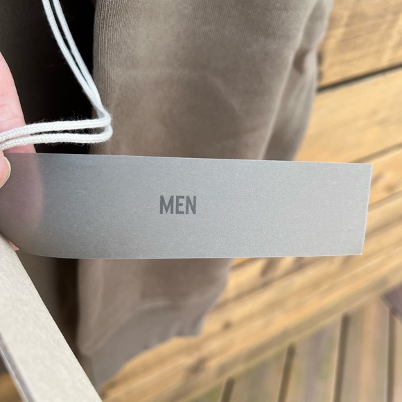 NWT Essentials Fear of God relaxed for crewneck sweatshirt, wood/brown size XXL - Picture 7 of 15